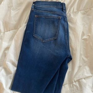 Jcrew mid rise skinny Jean